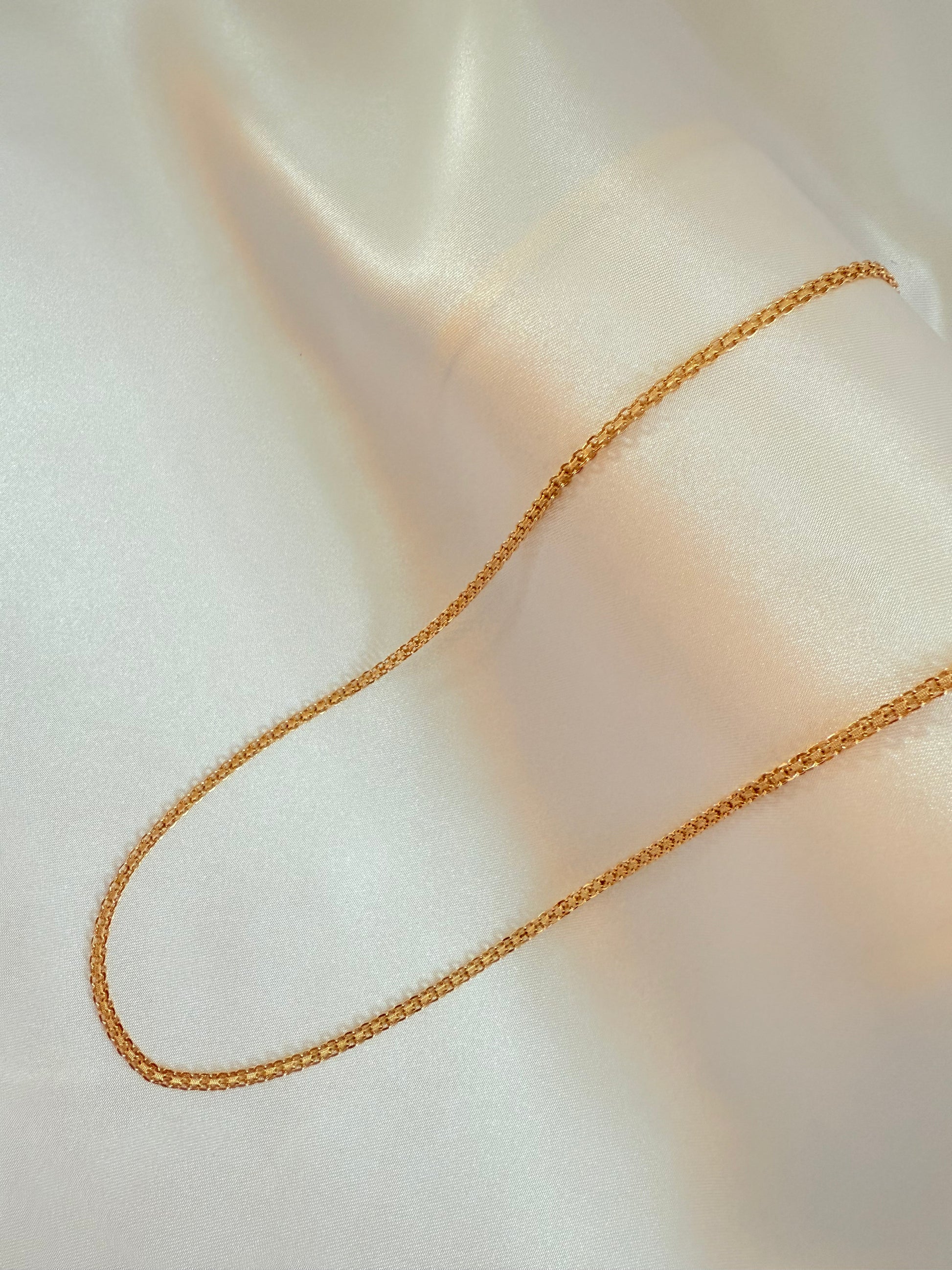 Chinese Necklace 60cm 18k