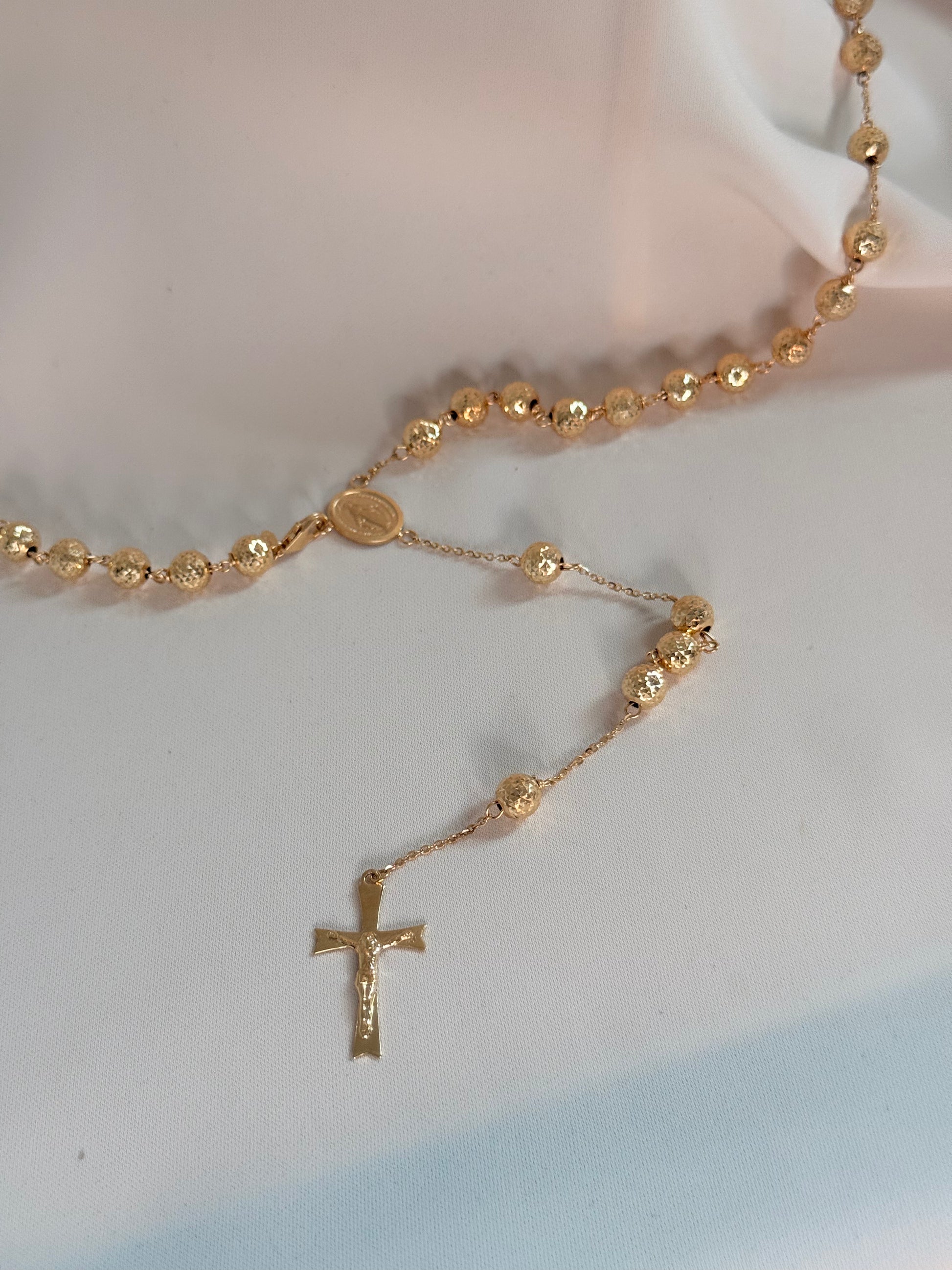 Rosario Necklace 59cm 18K