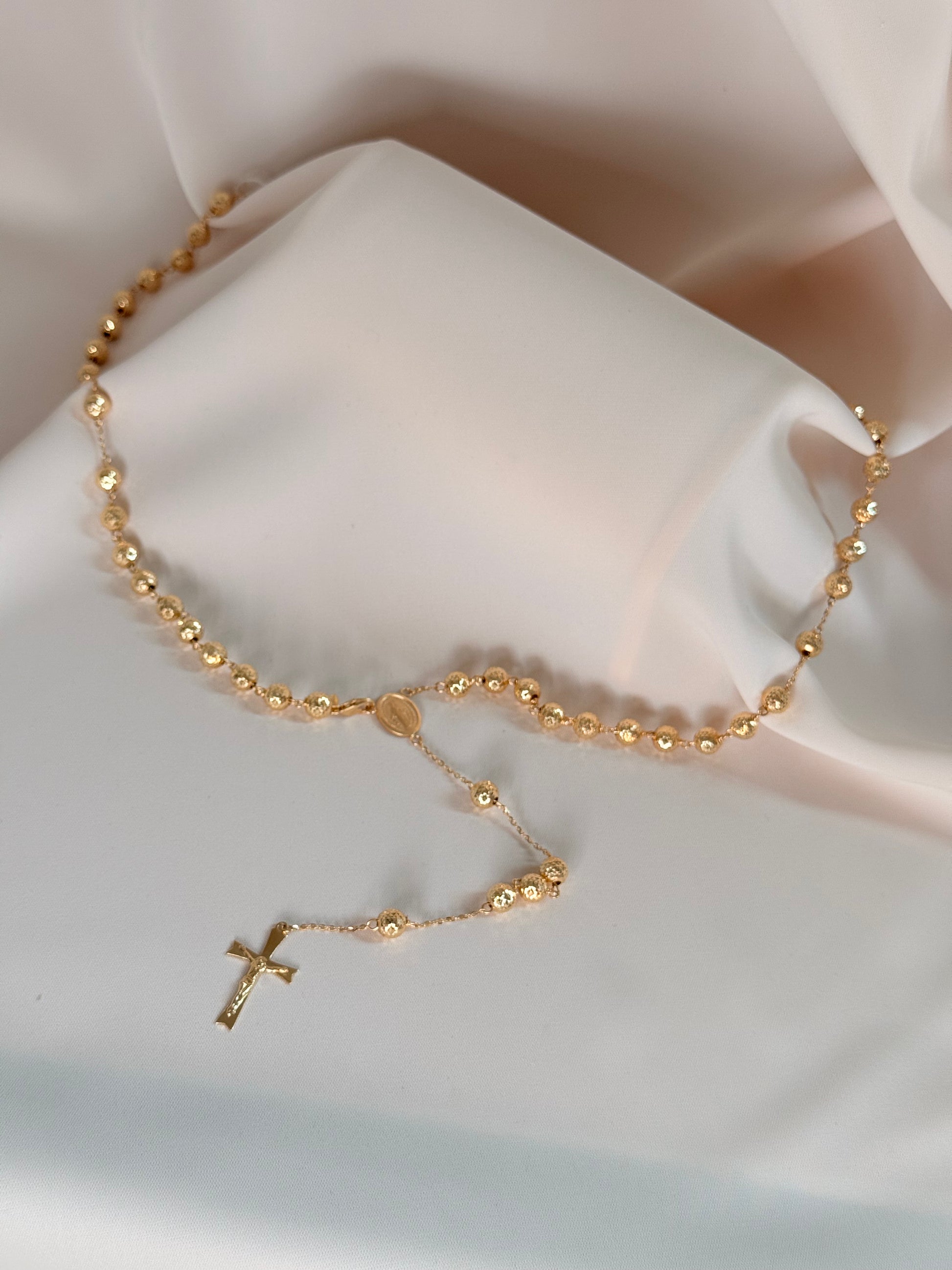 Rosario Necklace 59cm 18K