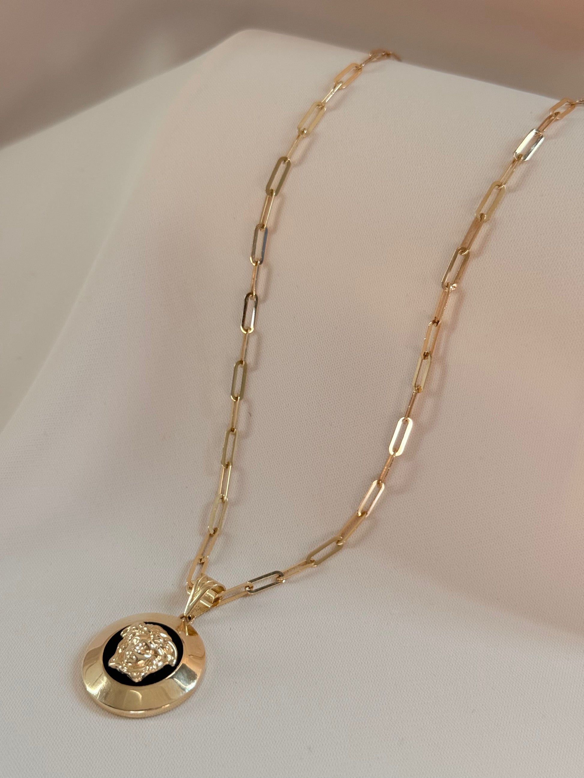 Link Chain Necklace 40cm 14K