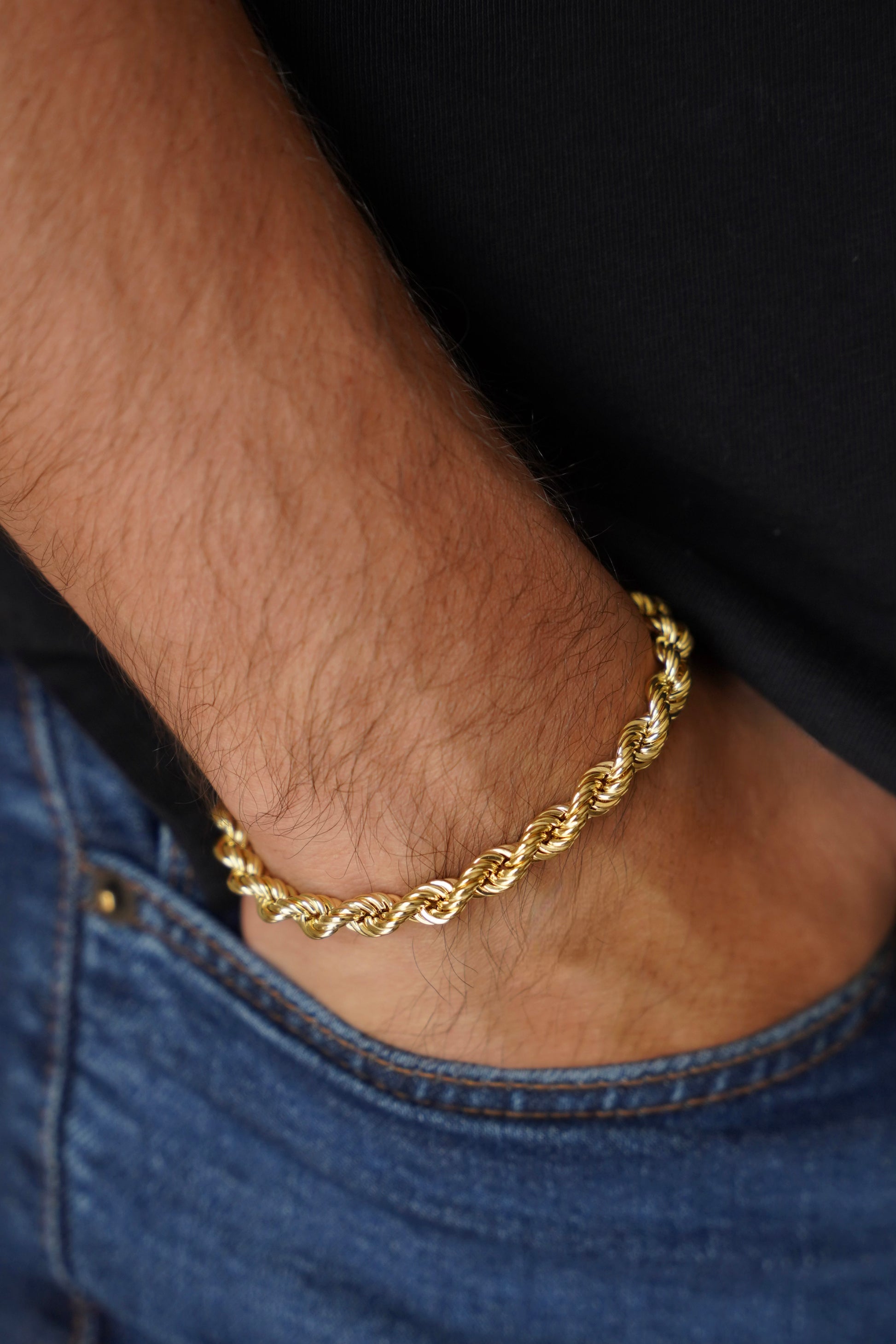 Bracelet Laser 18k 21cm