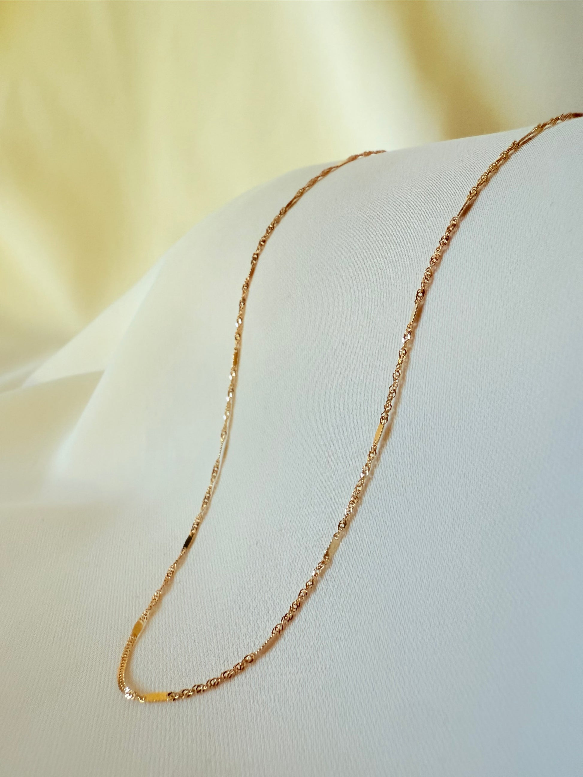 Necklace Singapur 18k 40cm