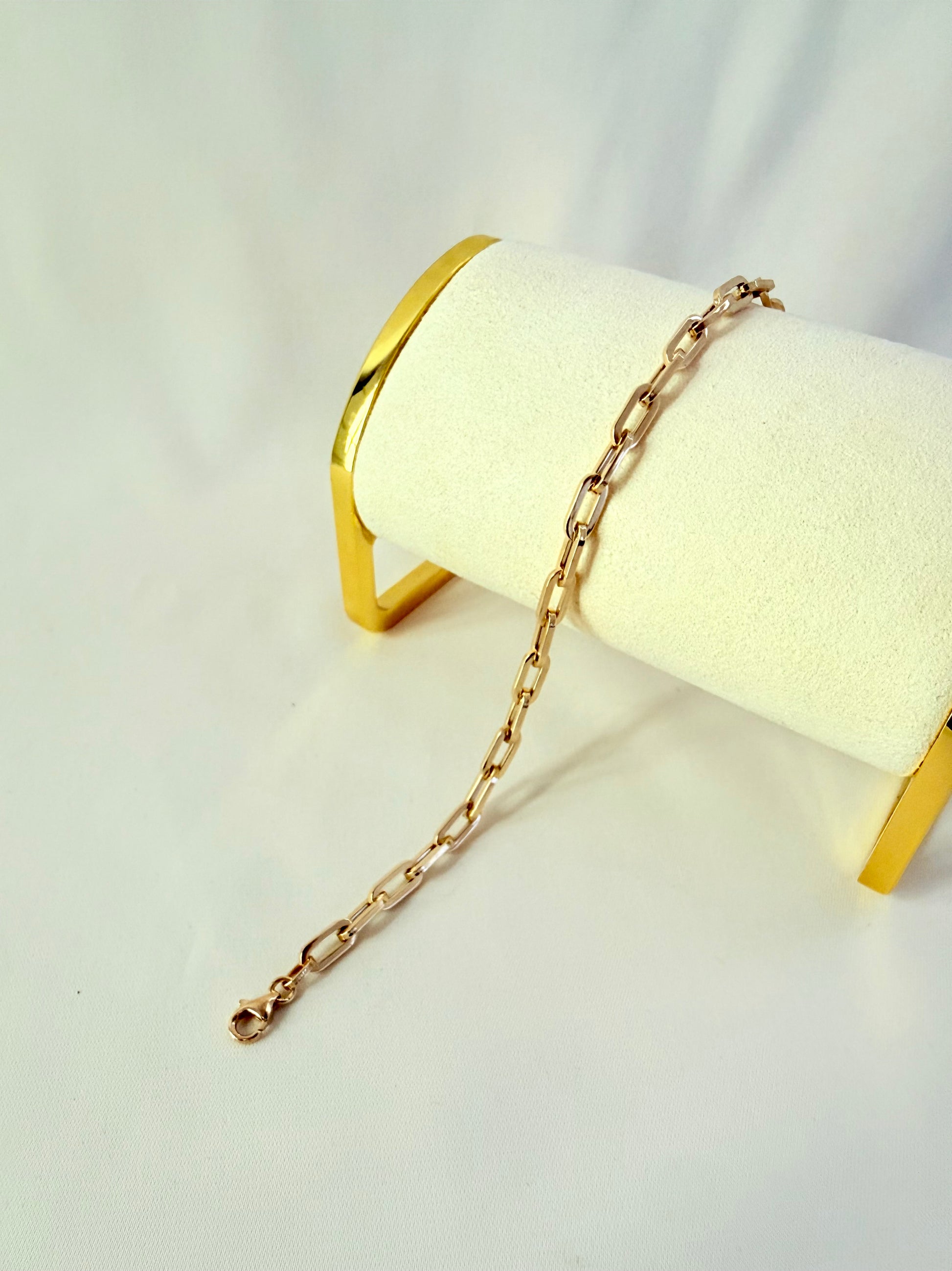 Link Elegant Bracelet 18K 18cm  Adjustable