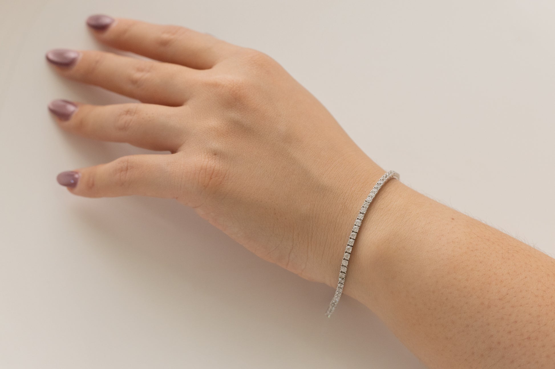 Tenis Bracelet 14k 18cm