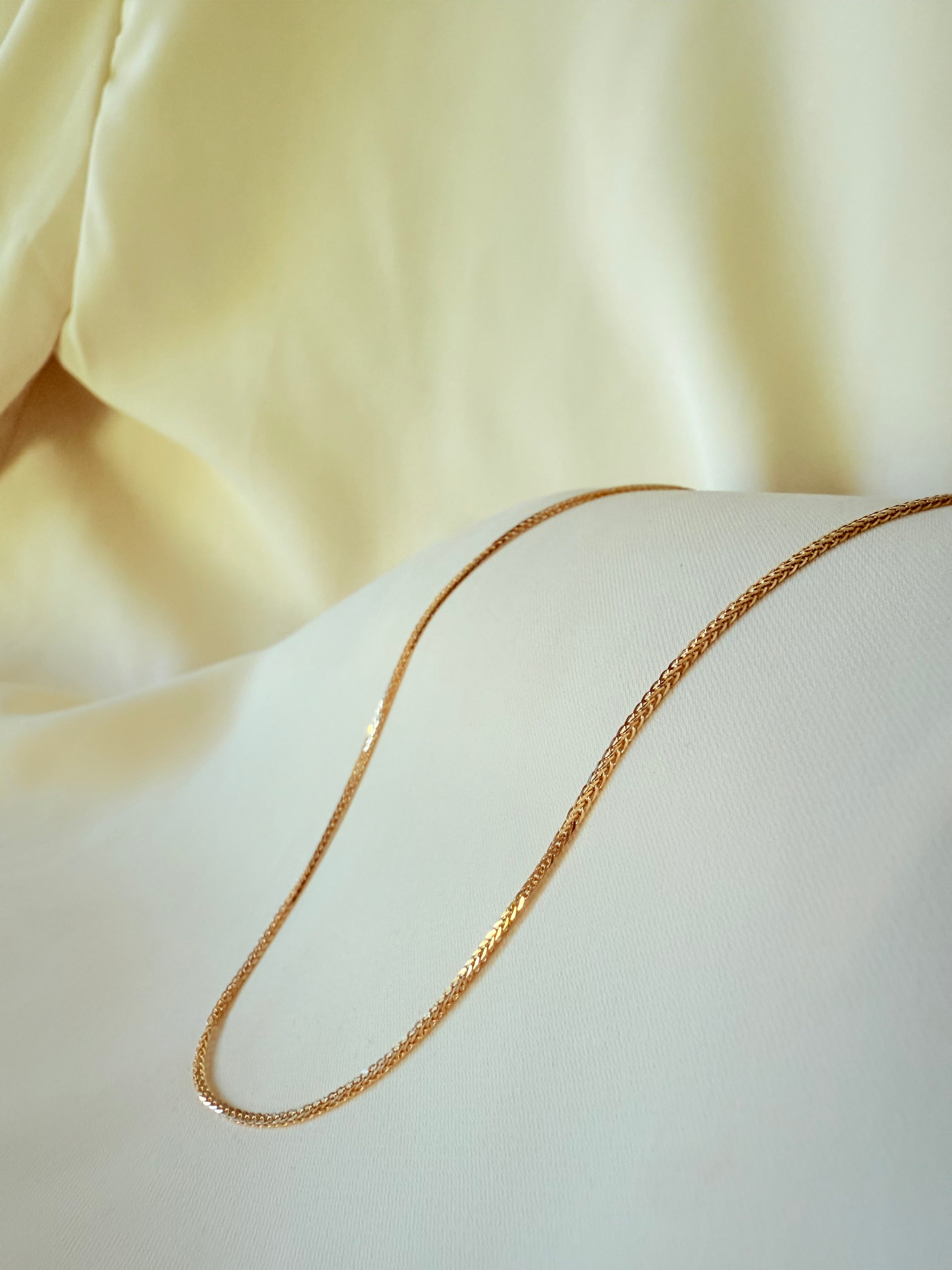 Necklace Spiguetta 18k 45cm