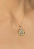 San Benito Pendant 14k 1.5mm