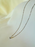 Necklace white 18k Point 40cm