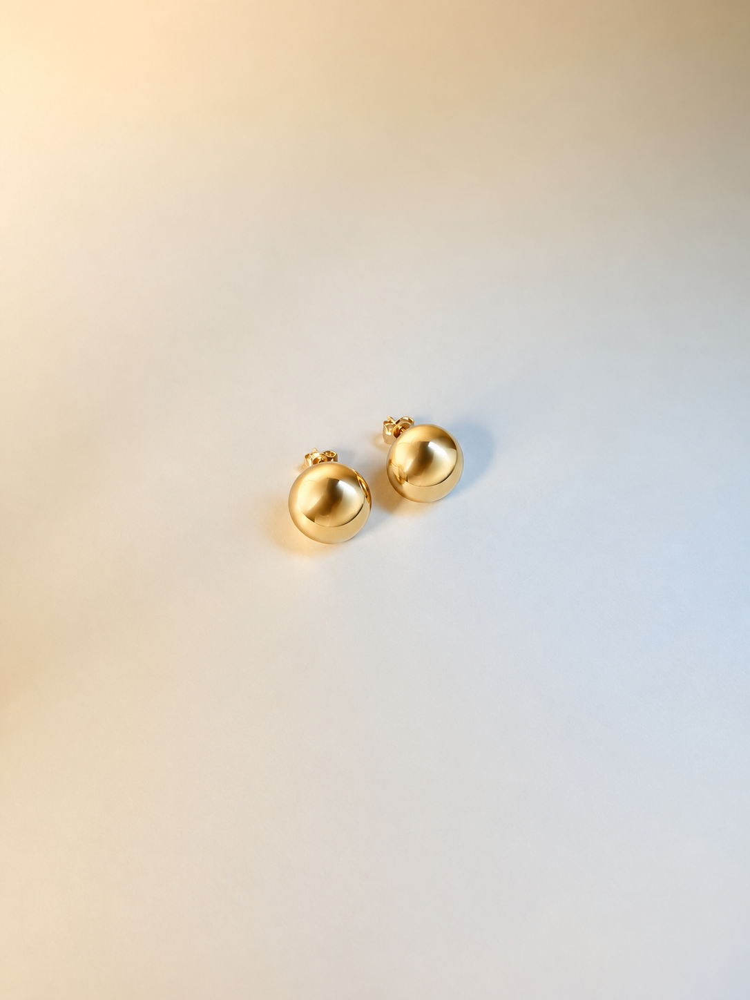 Media Luna 14k 1,5cm Diametro