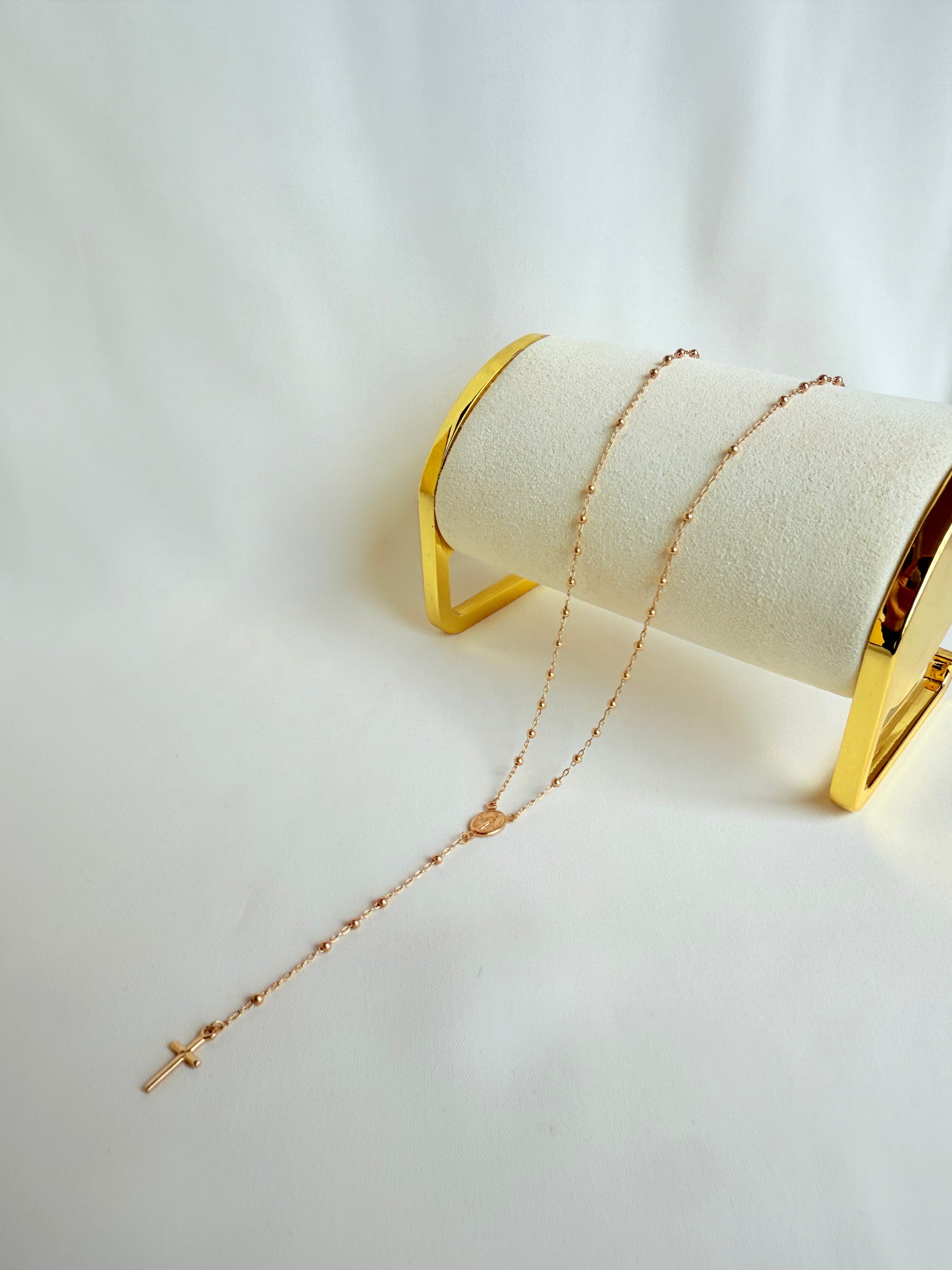 Rosario Necklace 14k