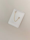 Doble Punto de luz 14k