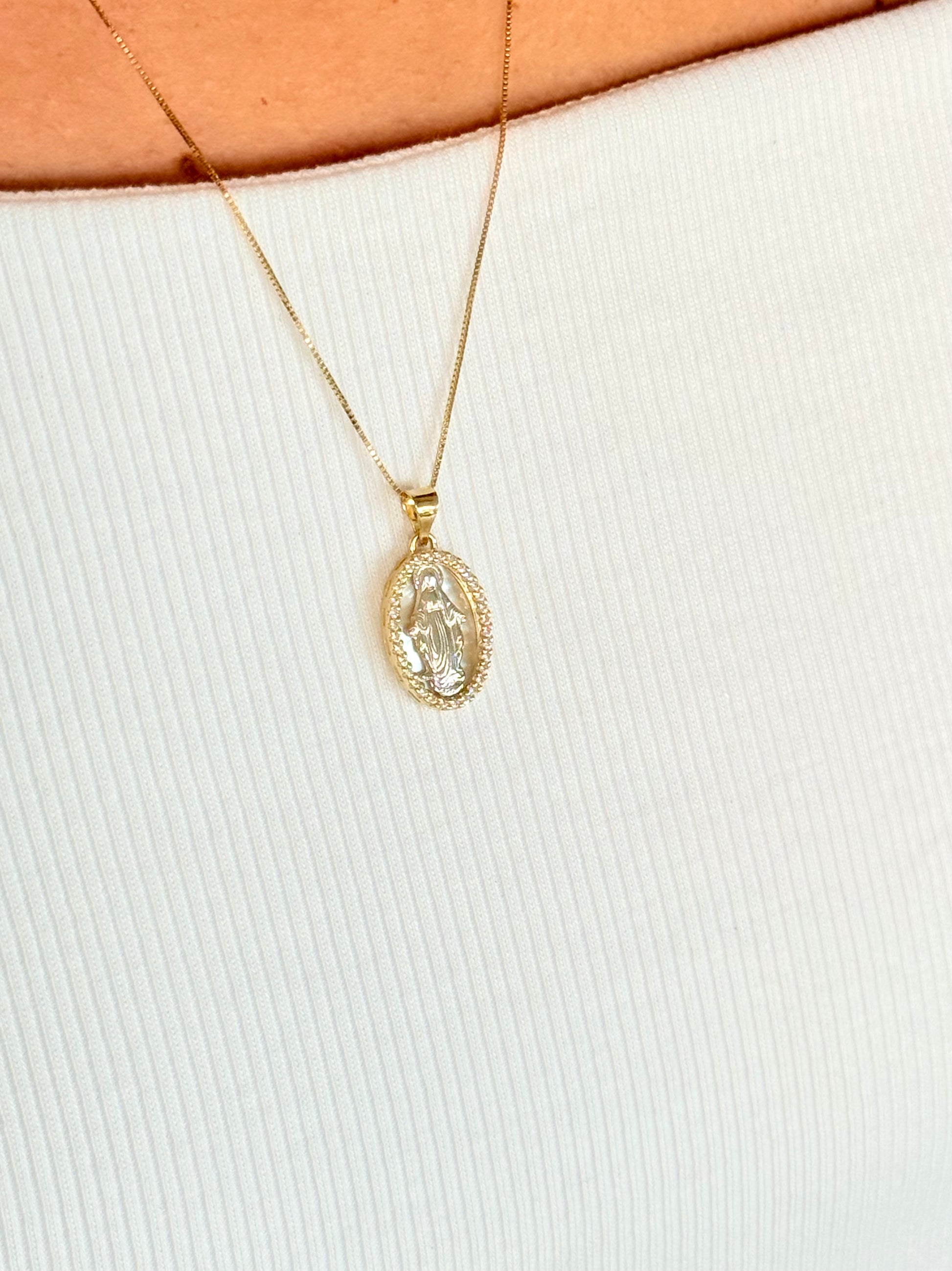 Necklace Milagrosa 14k 50cm
