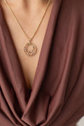 Necklace Veneciana 45cm & Pendant 14k