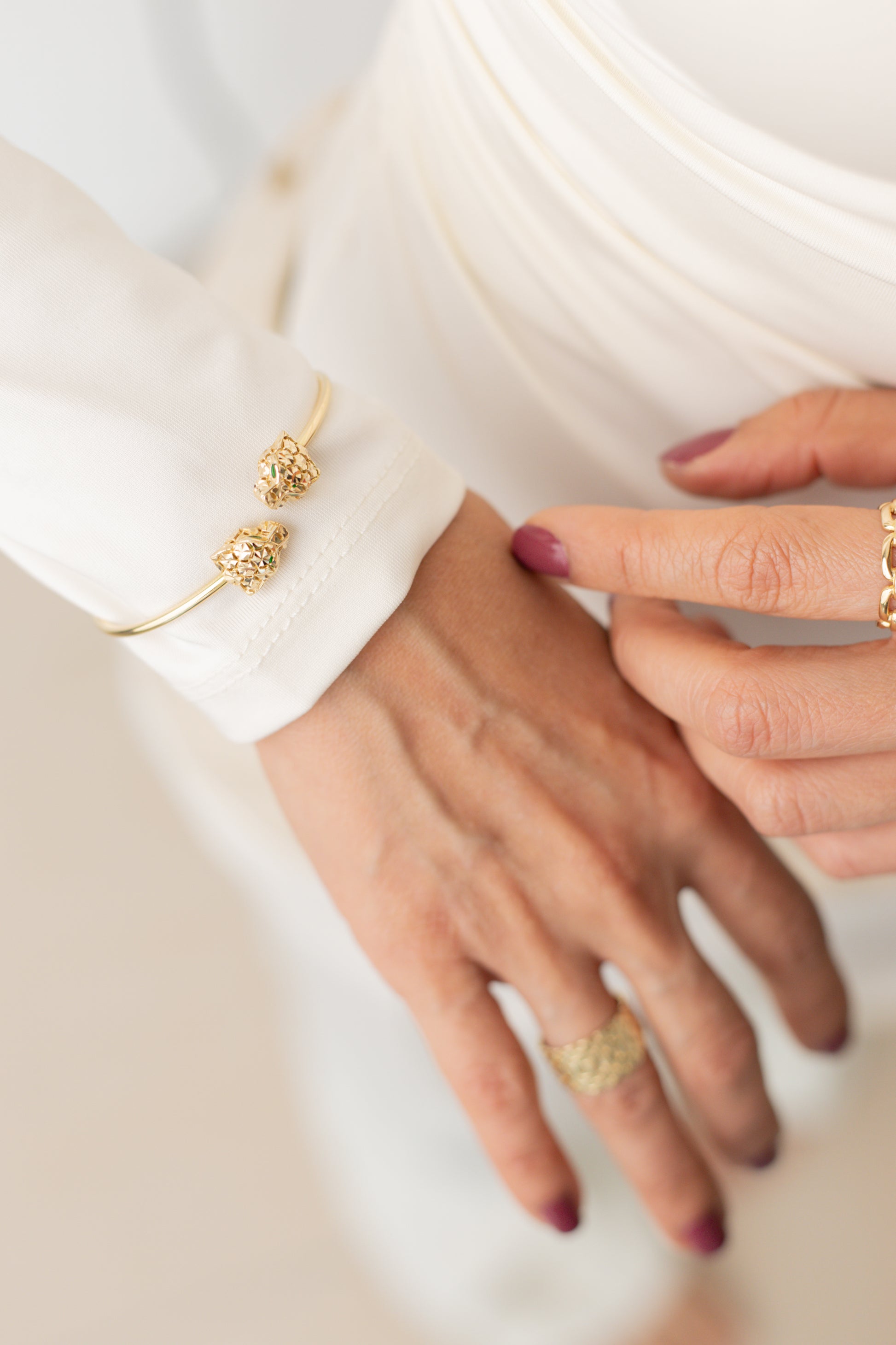 Gold Panther Bracelet 18K