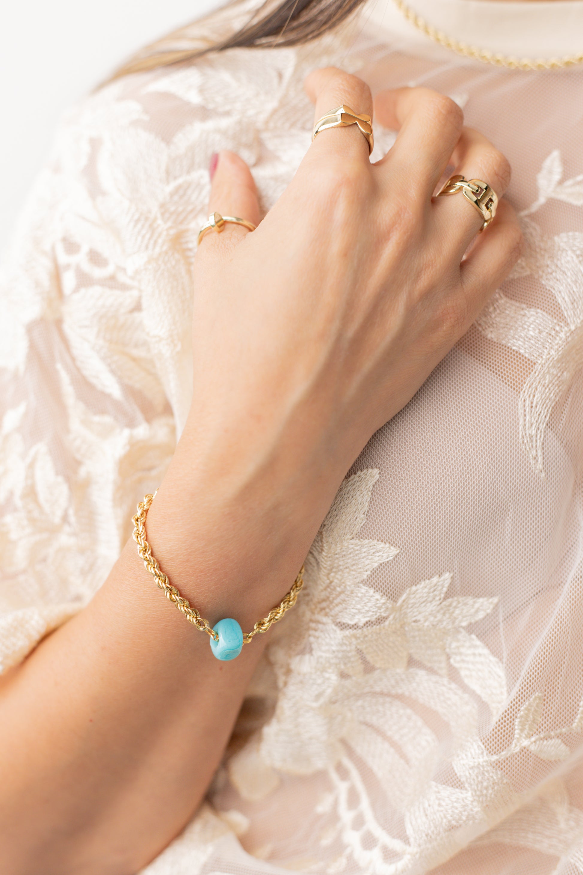 Ambar Ring 14k 5 Size