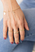 Rosario bracelet 18k 21cm