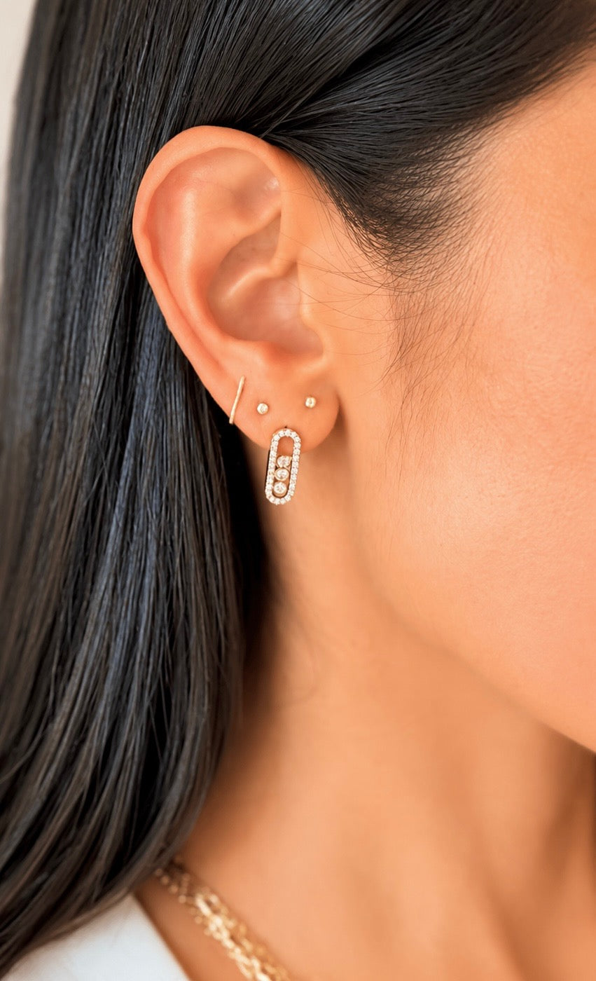 Aretes Messik 14k
