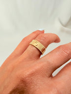 Anillo Trendy talla 6 18k