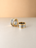 Elite Bicolor Ring 14k 7/2