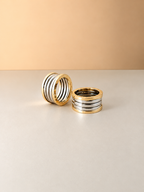 Elite Bicolor Ring 14k 7/2
