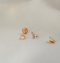 Studs Gotas celestial 14k