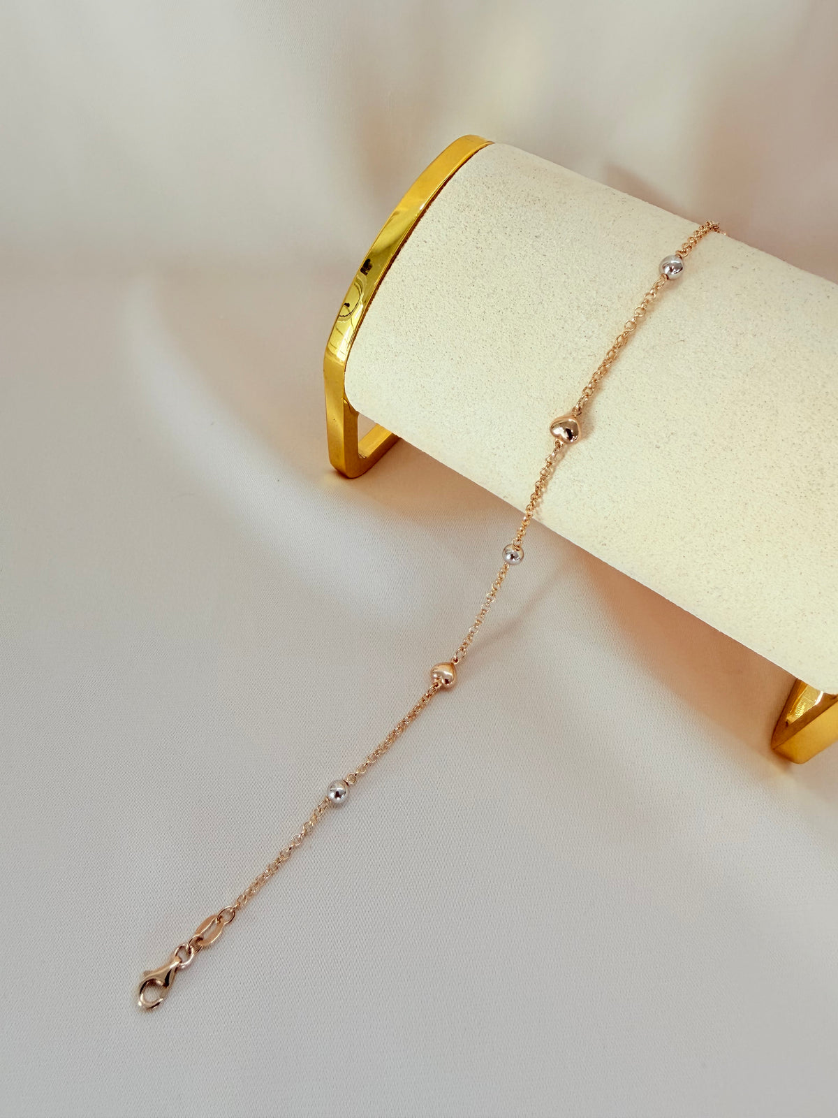 Tobillera Chic 14k adjustable 27cm