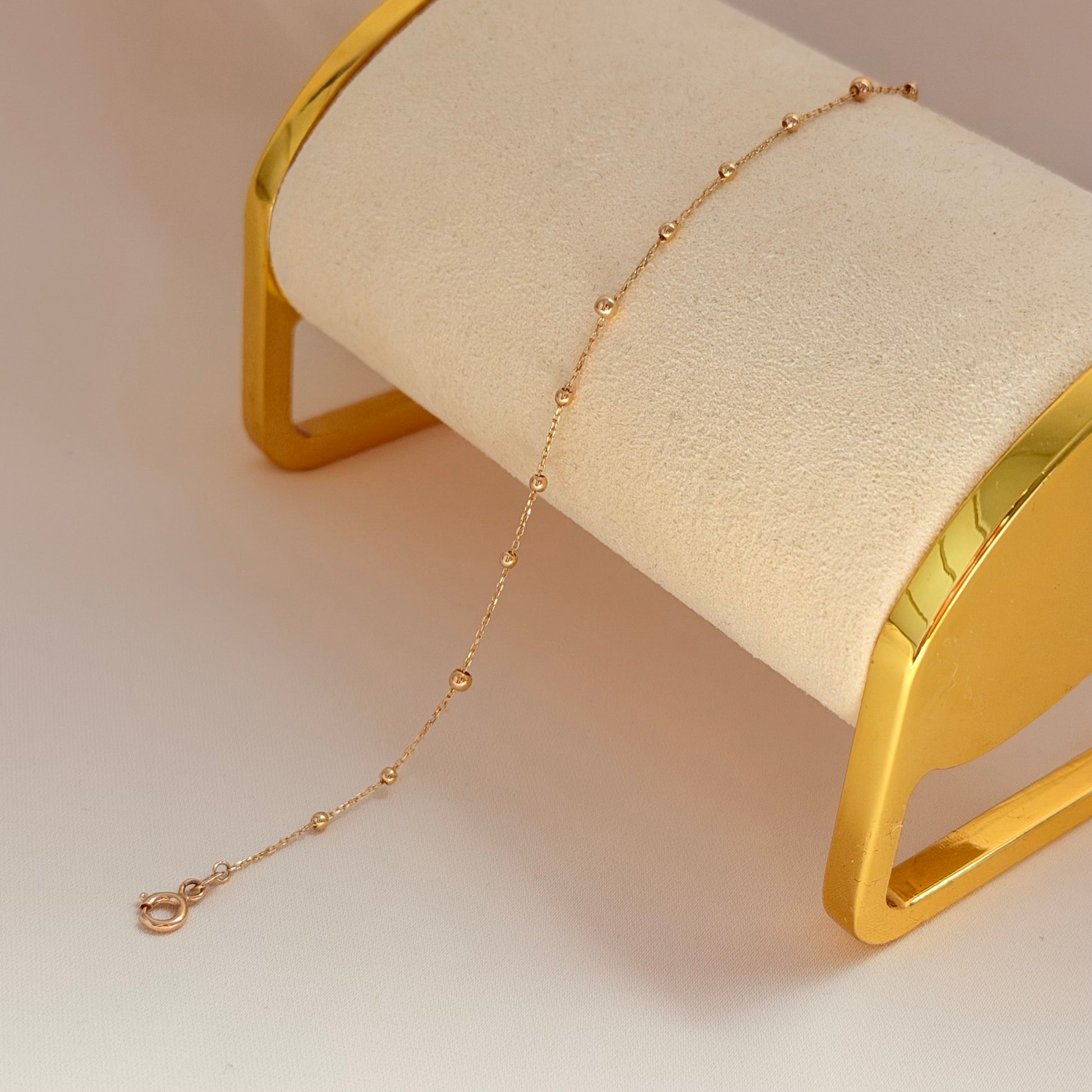 Bracelet Marina 14k  19cm adjustable