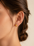 Aretes Gotas de Luz 14k