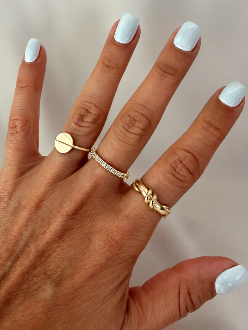 Capri Ring 14k talla 6