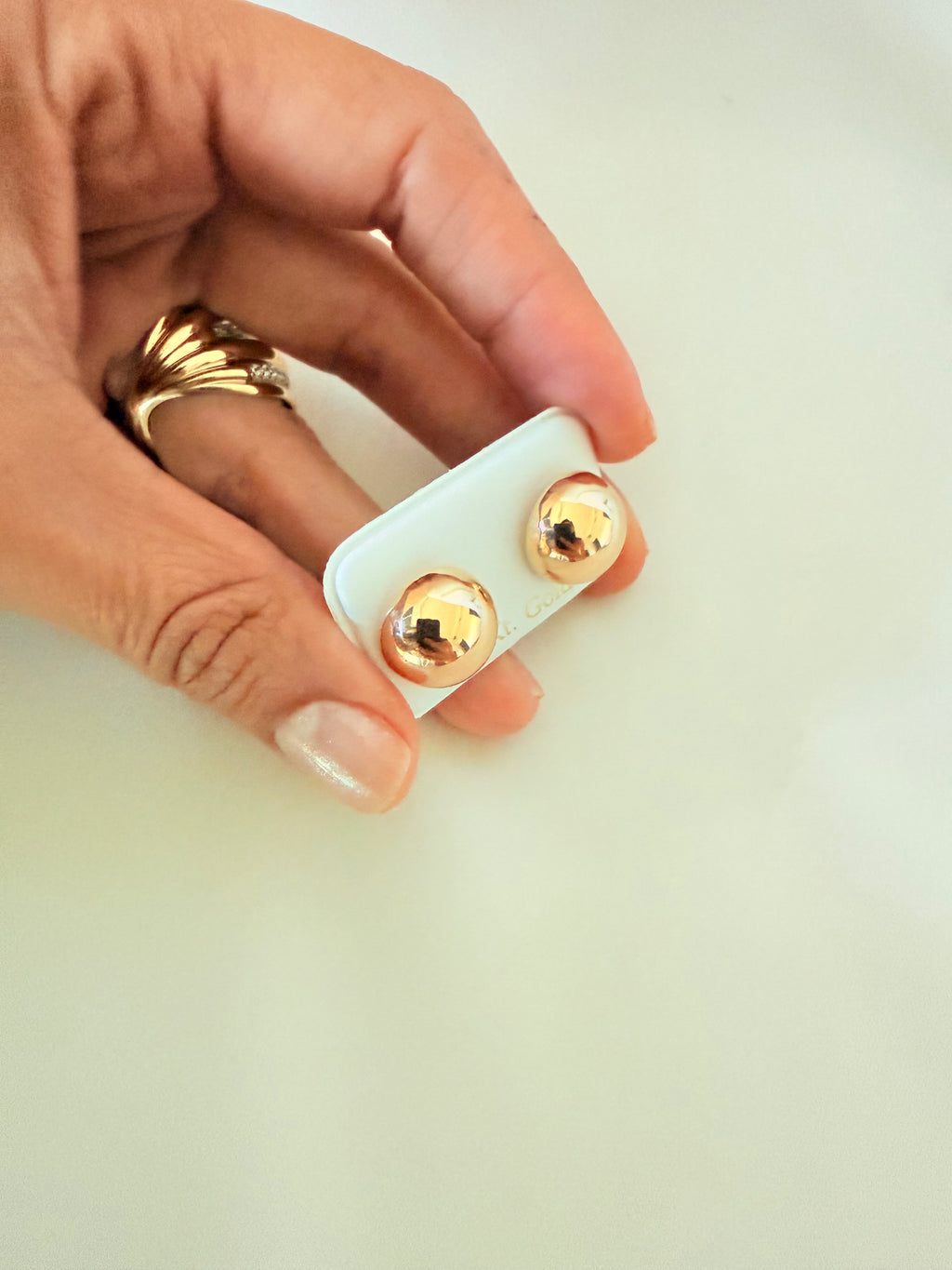 Glam Stud 14K (1.2mm)