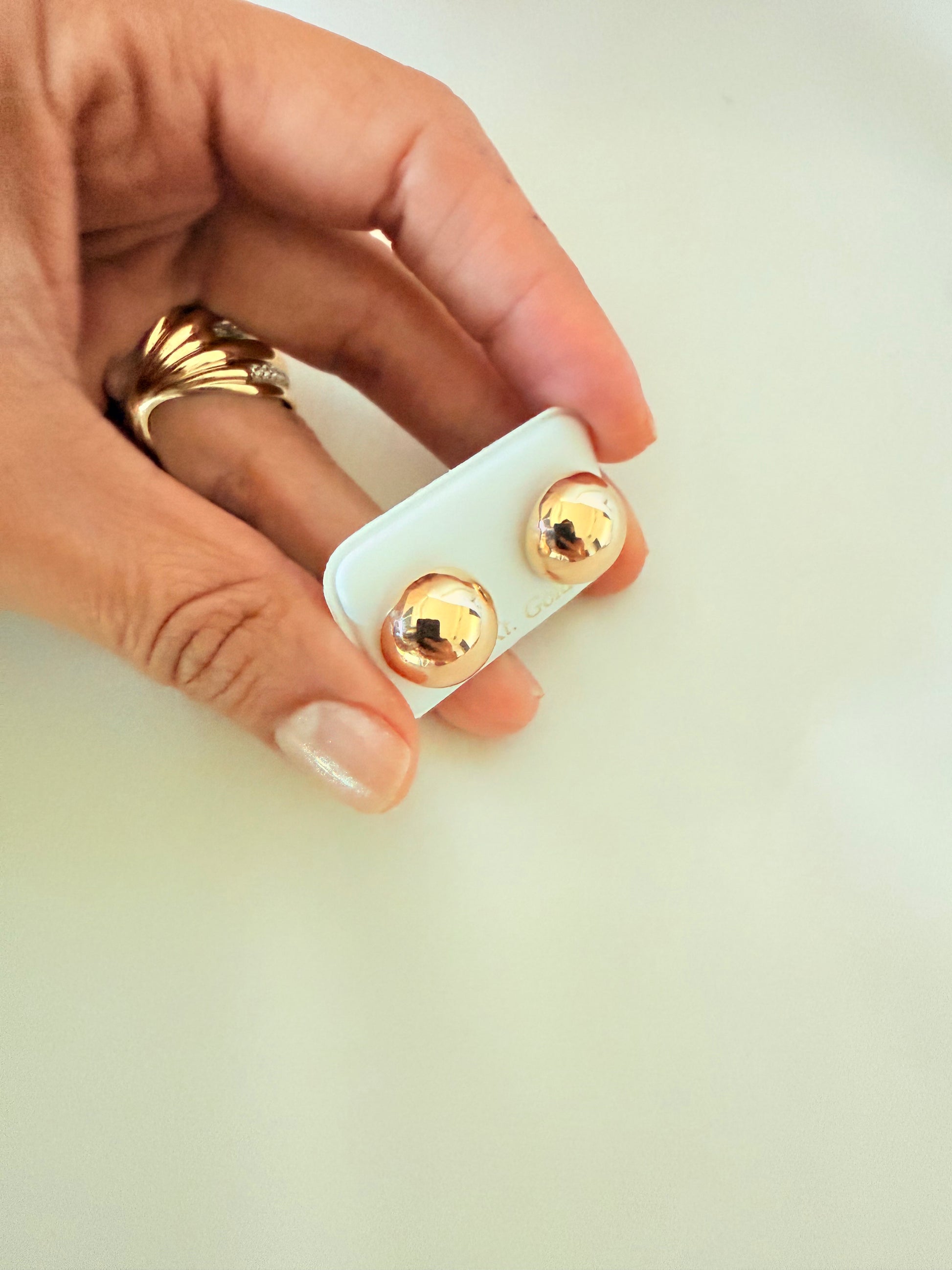 Glam Stud 14K (1.2mm)