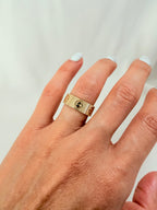 Anillo Trendy talla 6 18k