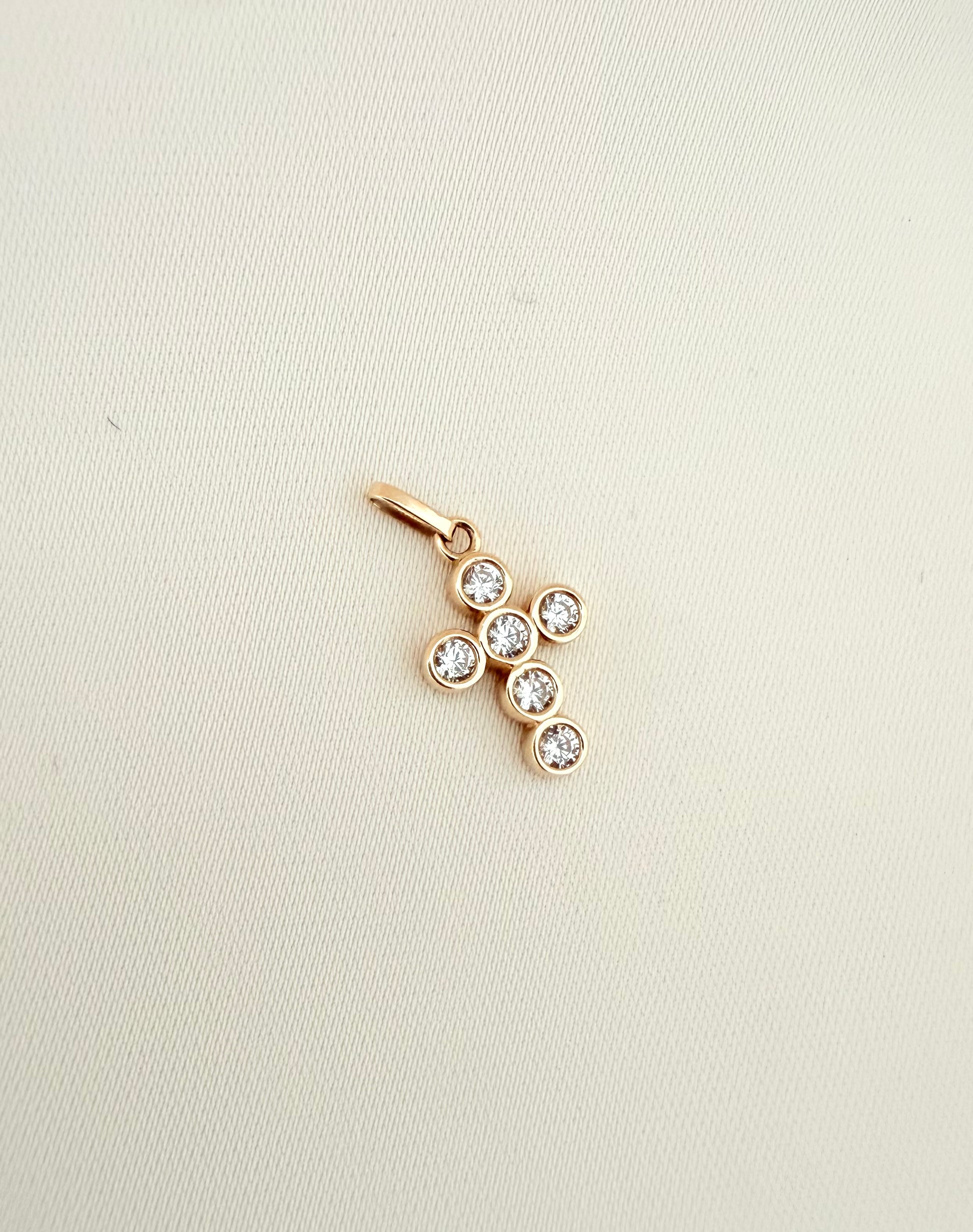 Diva Cross 14k 1.8mm