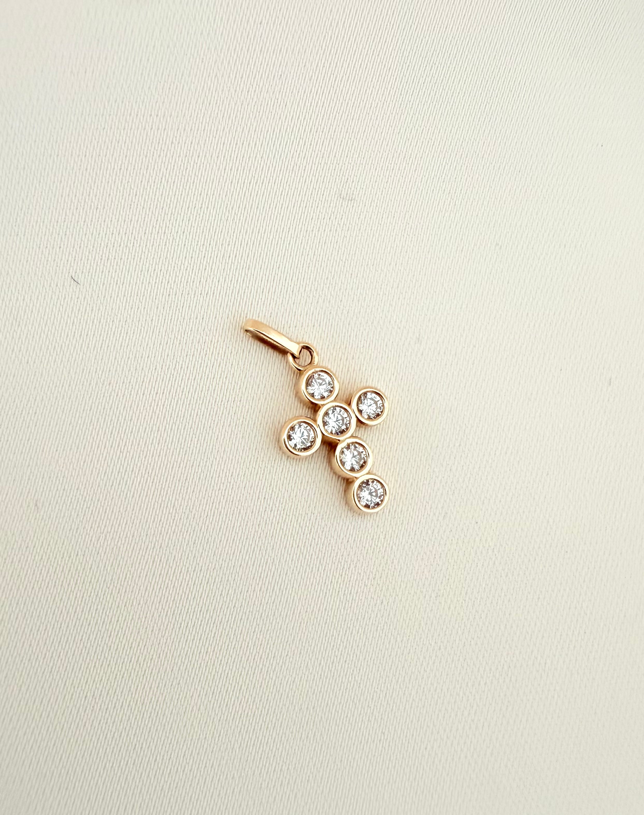 Diva Cross 14k 1.8mm