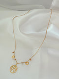 Angel Necklace 45cm Adjustable 14k