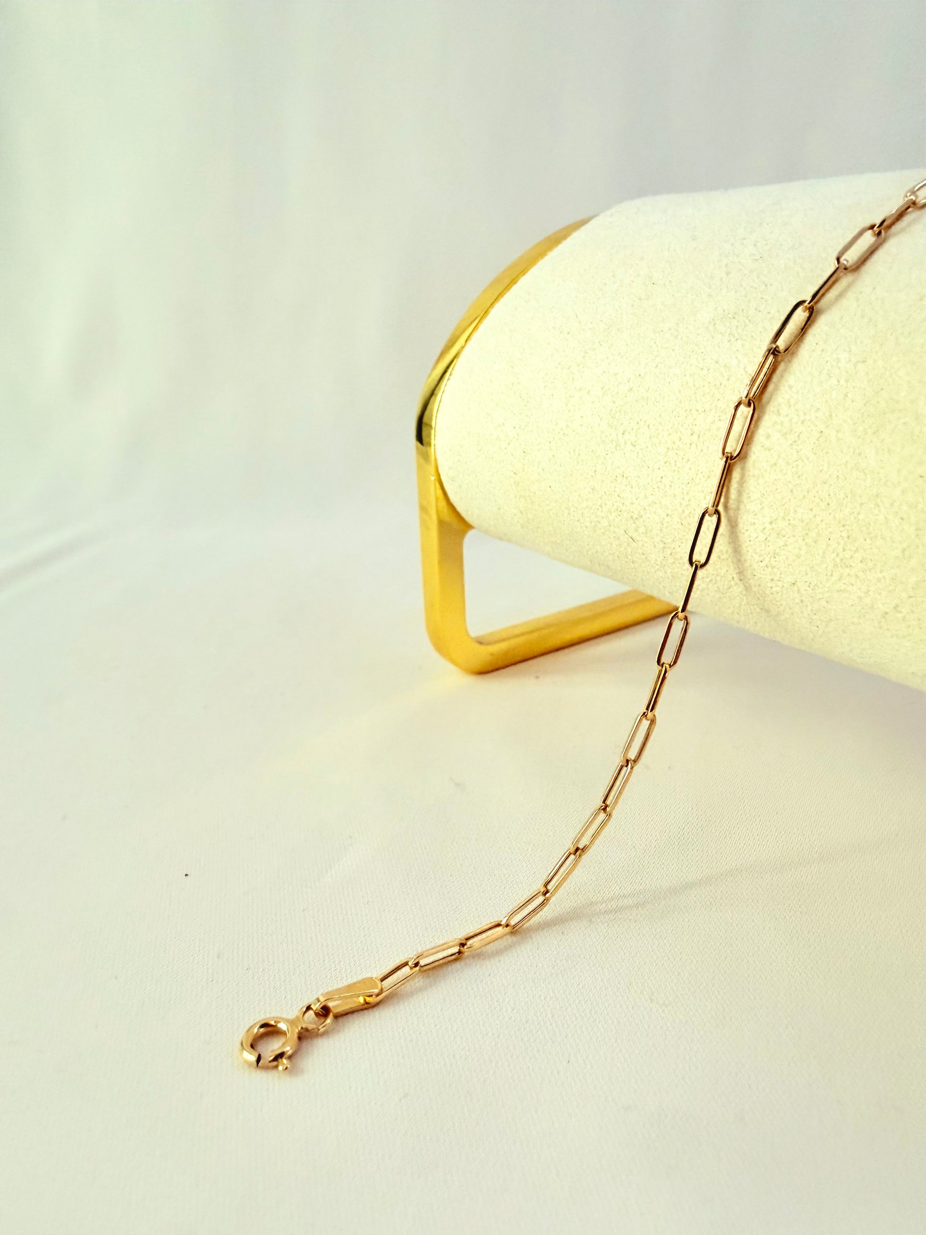 Small Link Bracelet 18k