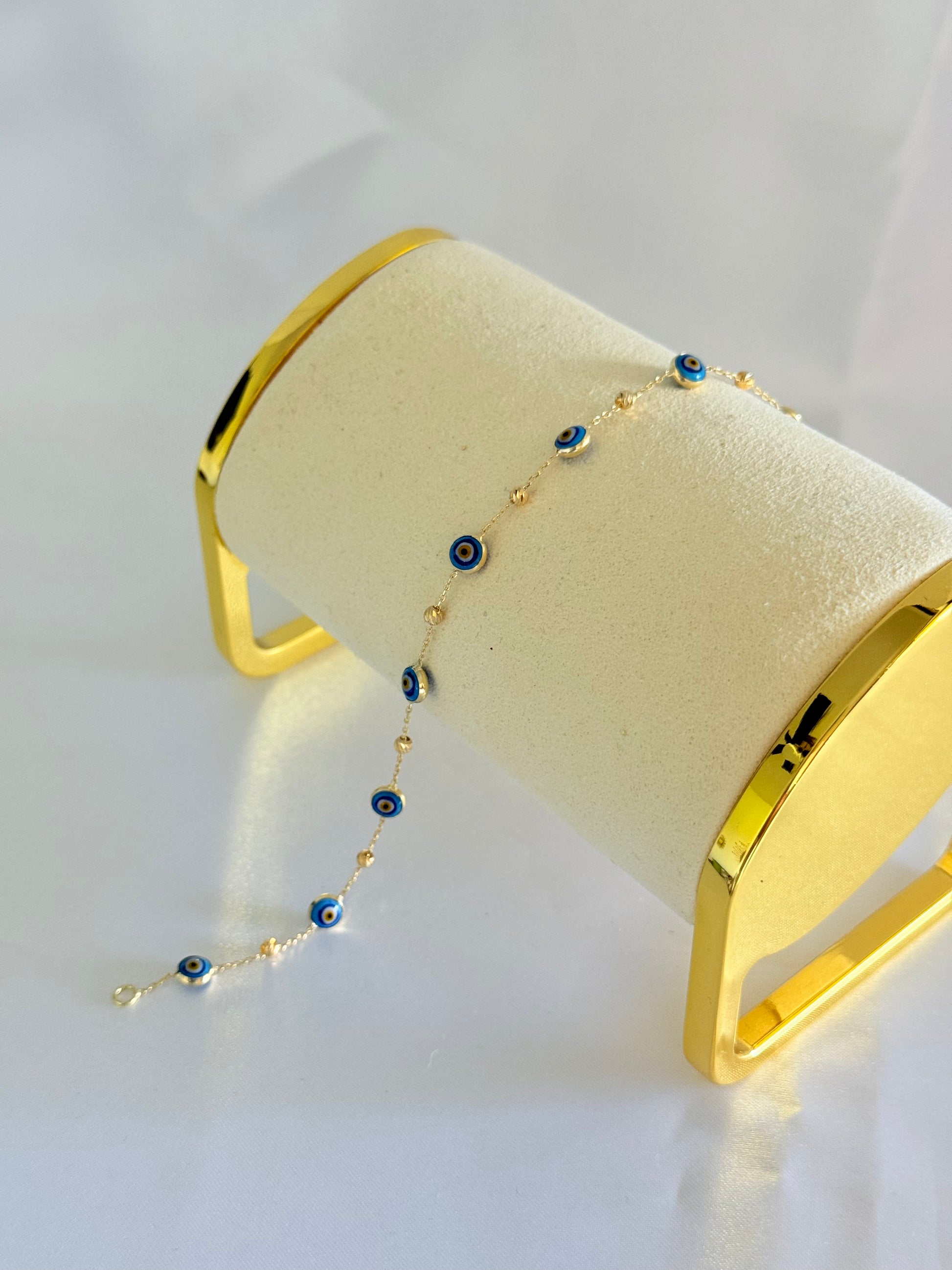 Balin Turkish Eye bracelet 14k