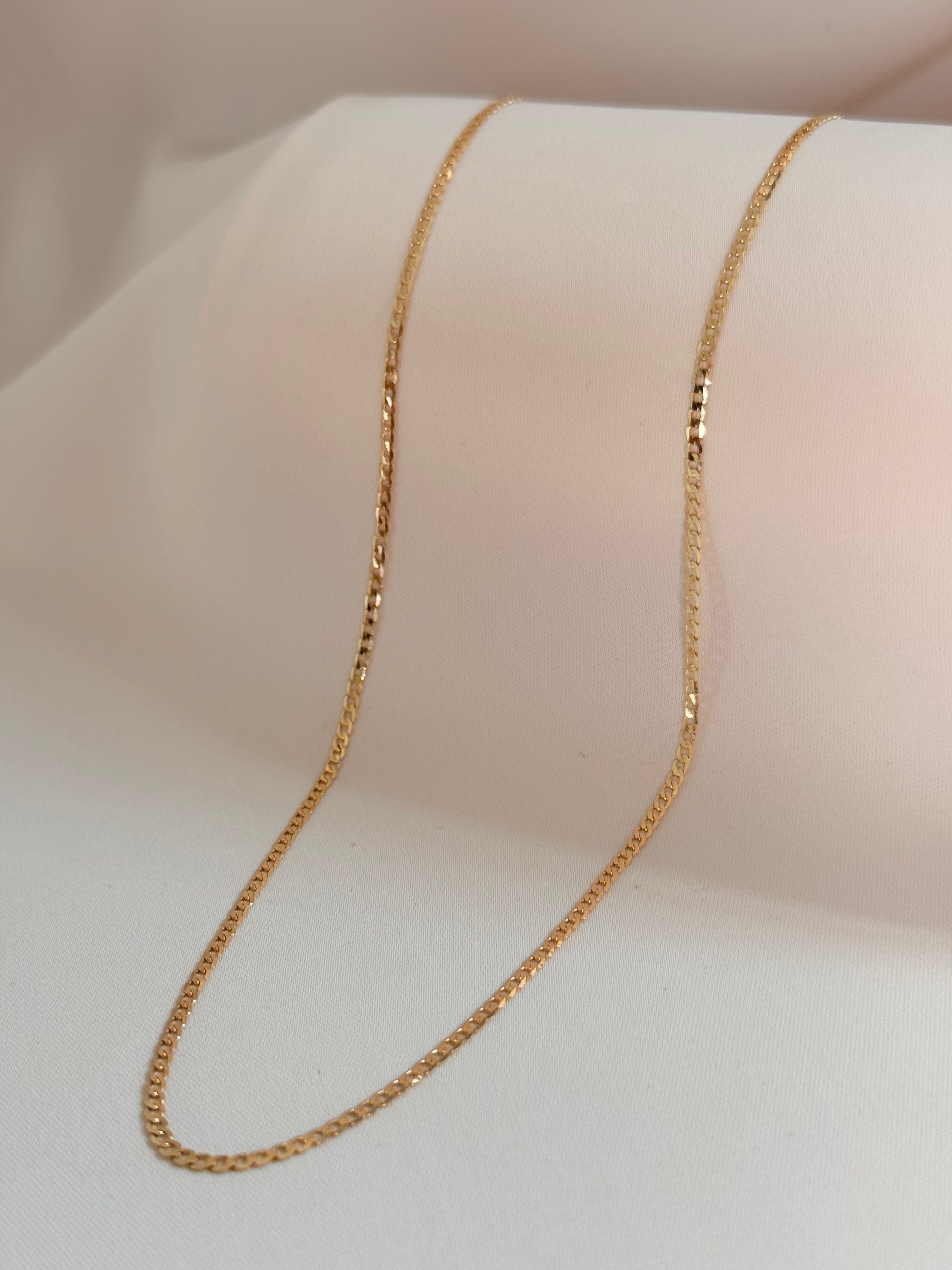 Barbada Women Necklace 50cm 18K