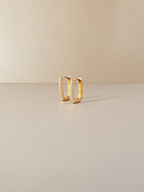 Aretes Dore 18k