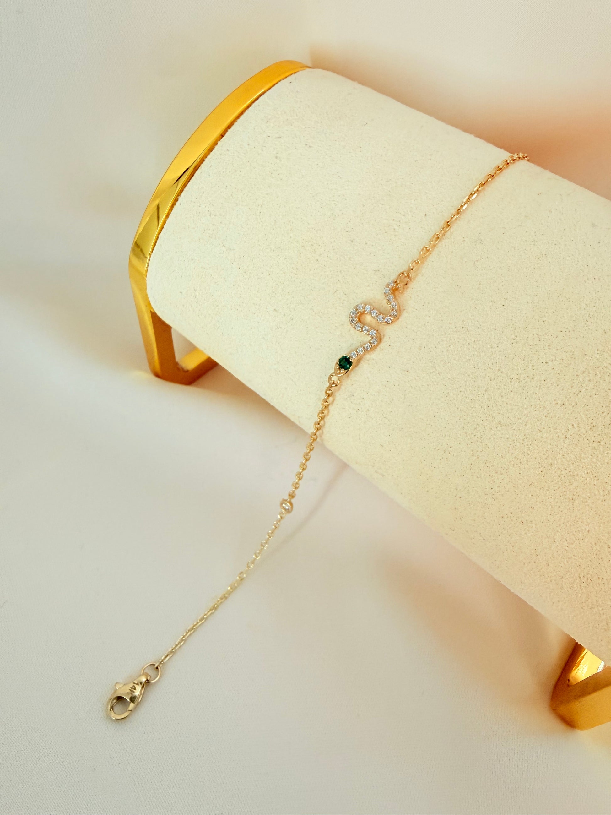 Snake Bracelet 14k 19cm