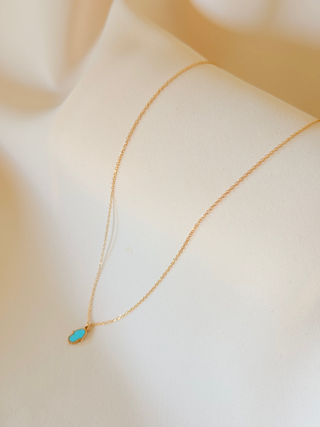 Fatima's Hand Choker  18K