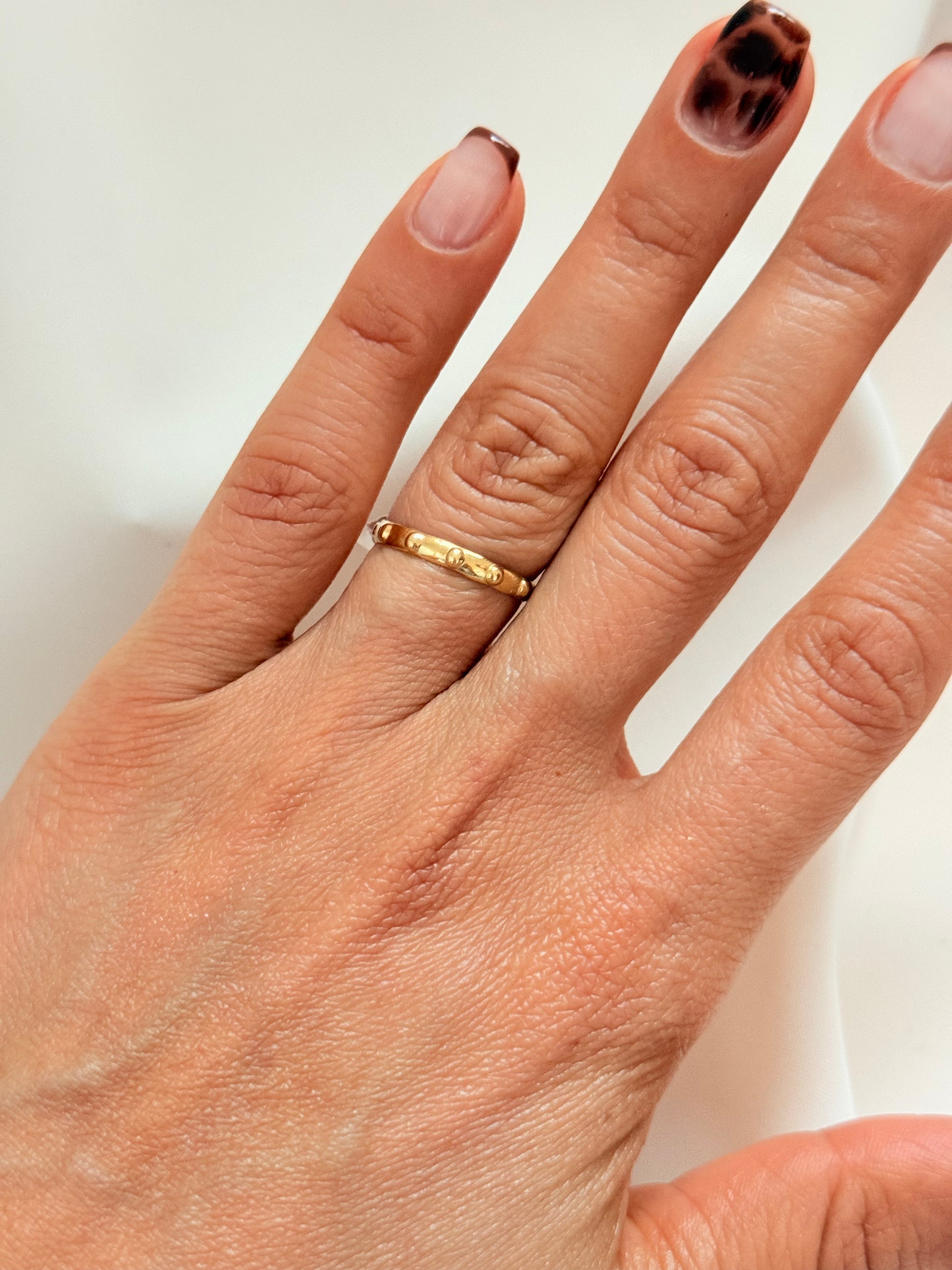 Rosario Ring 18k 5/2 Size