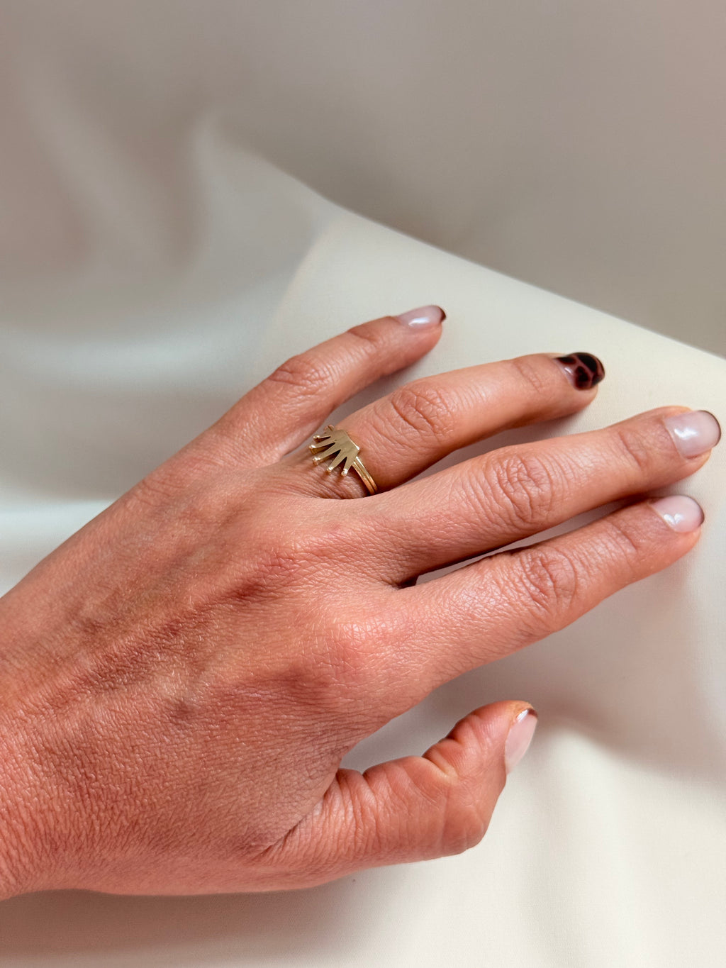 Crown Ring 14k 5 Size