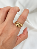Anillo Bv talla 7/2 18k