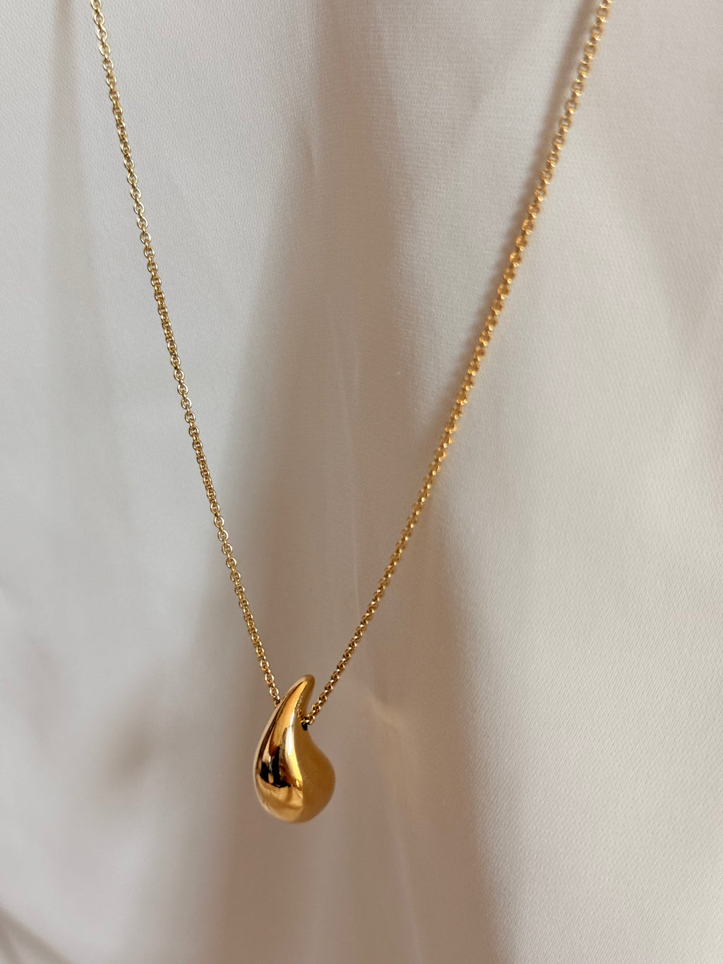Drop Necklace 45cm Adjustable 14K