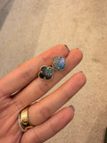 Nacar Flower Stud 14K