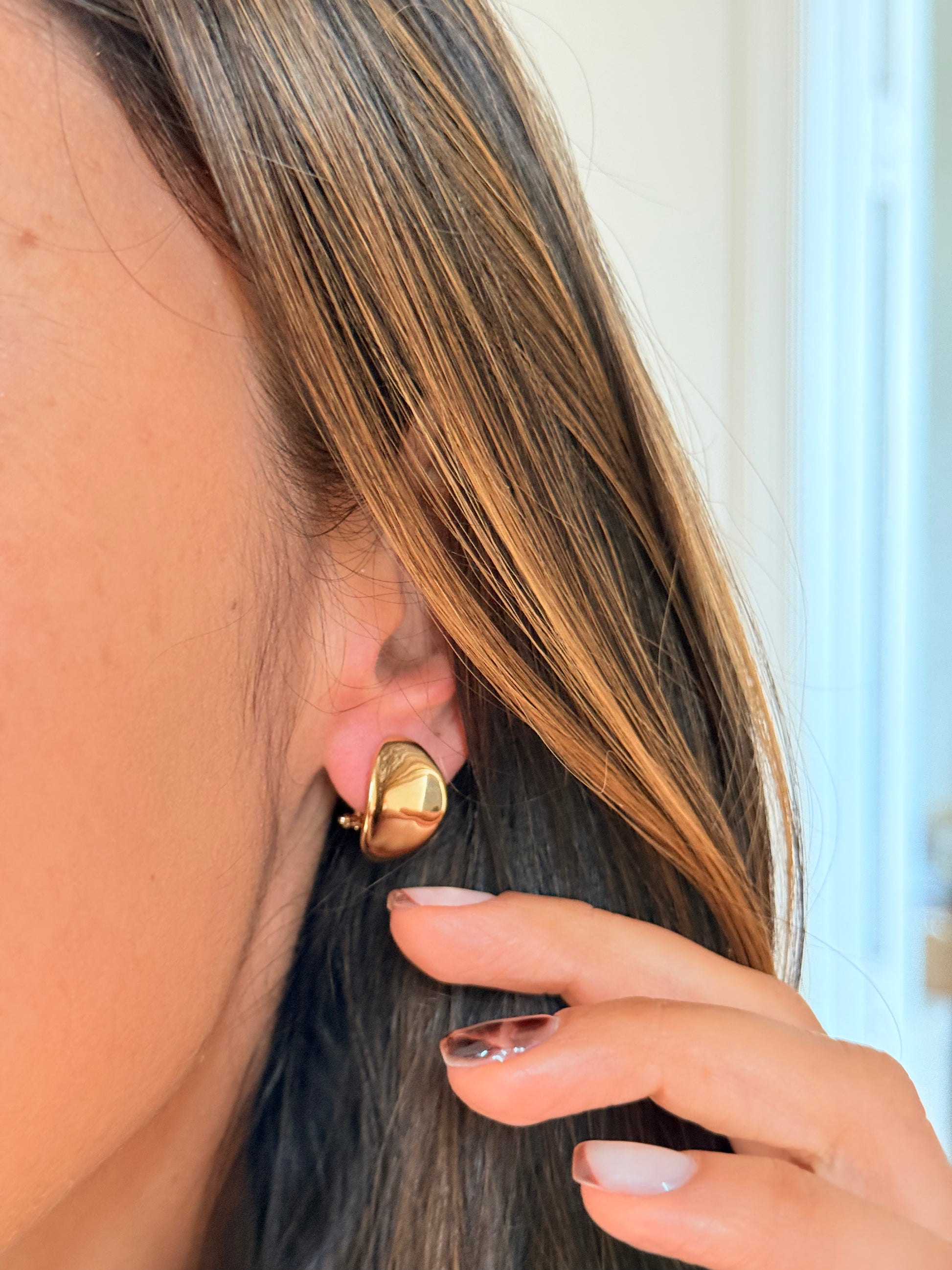 Elegant Earrings 18K