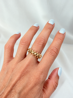 Anillo Cleo talla 6 18k
