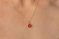Dije Mariquita 14k