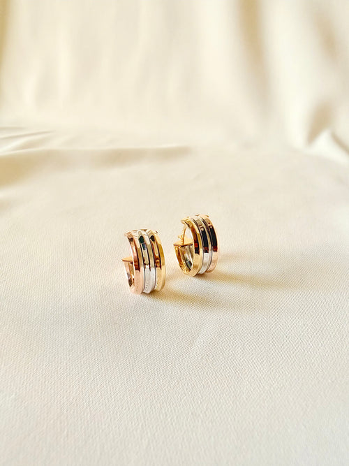 Alma tricolor Gold 14k 1.3cm