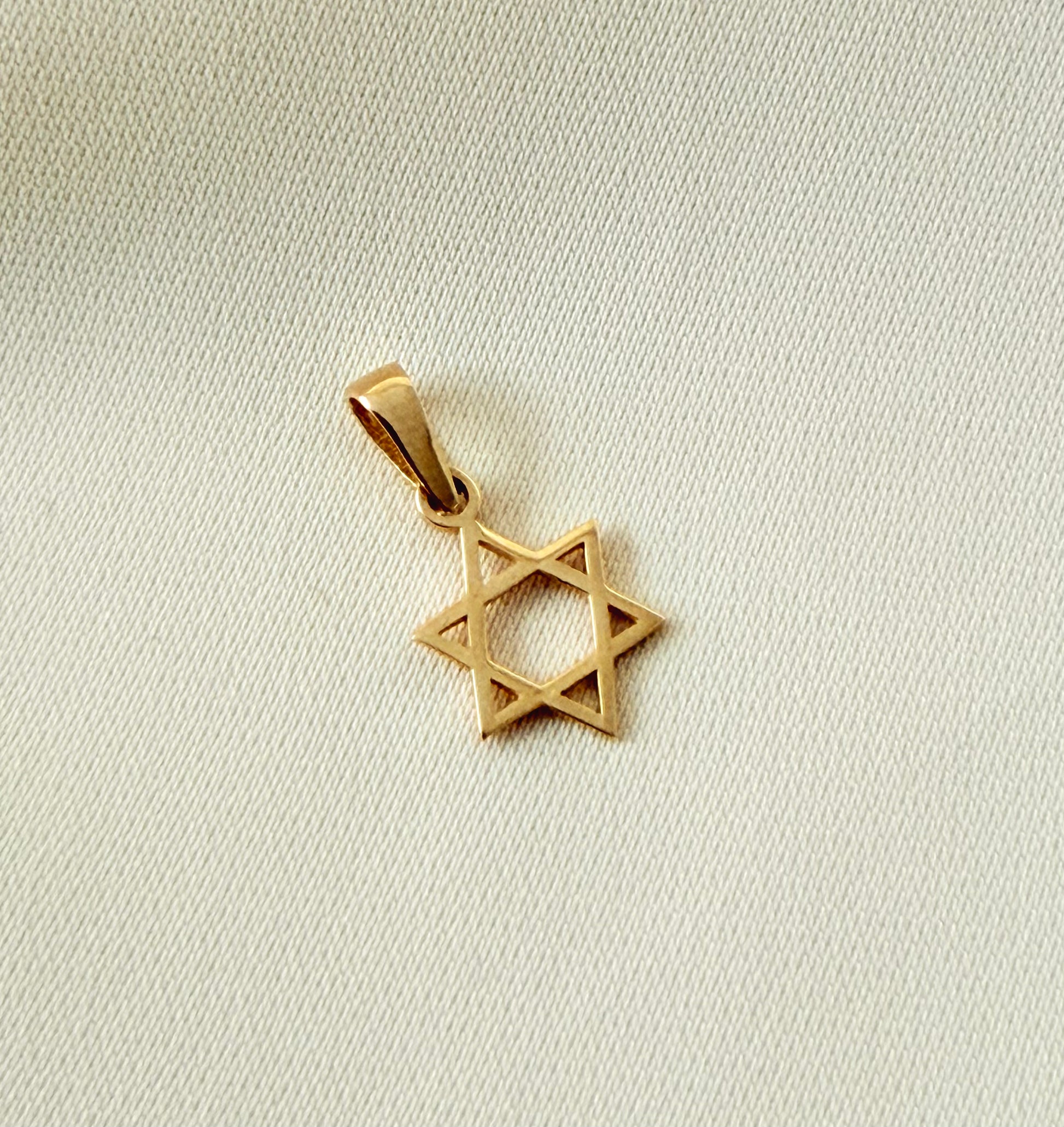 Mini David Star 14k 1.7mm